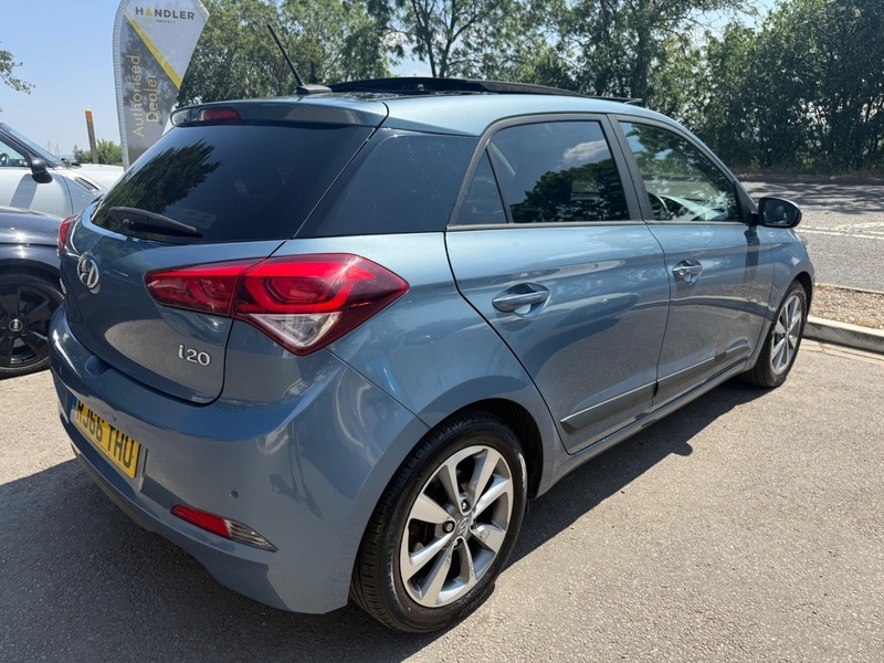 Hyundai I20 Mpi Premium Se Blue #5