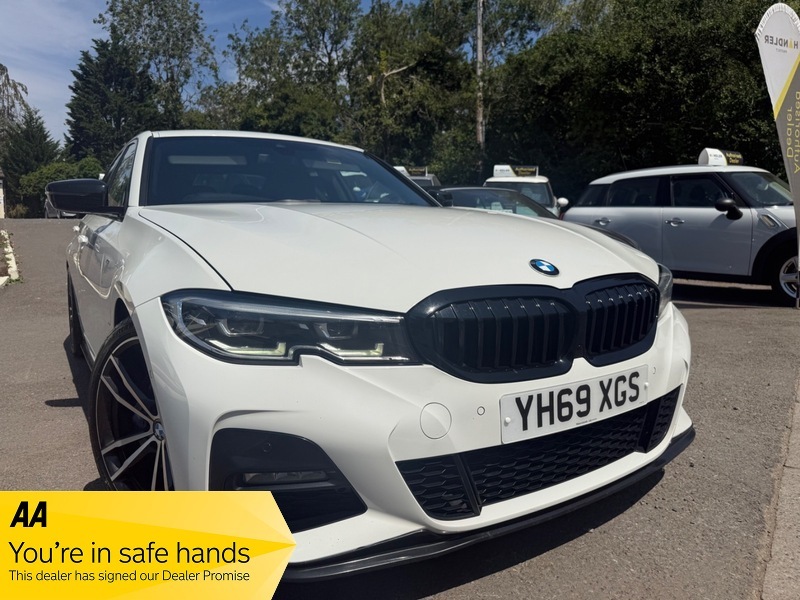 BMW 3 Series 330D M Sport YH69XGS White #2
