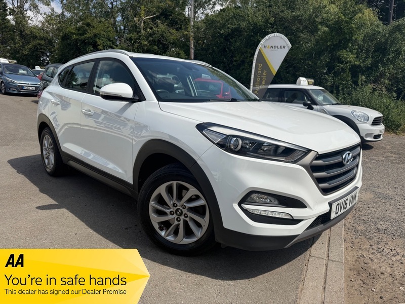 Hyundai Tucson Crdi Se Nav Blue White #3