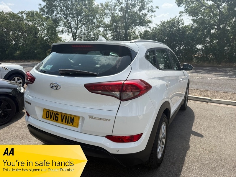 Hyundai Tucson Crdi Se Nav Blue White #6