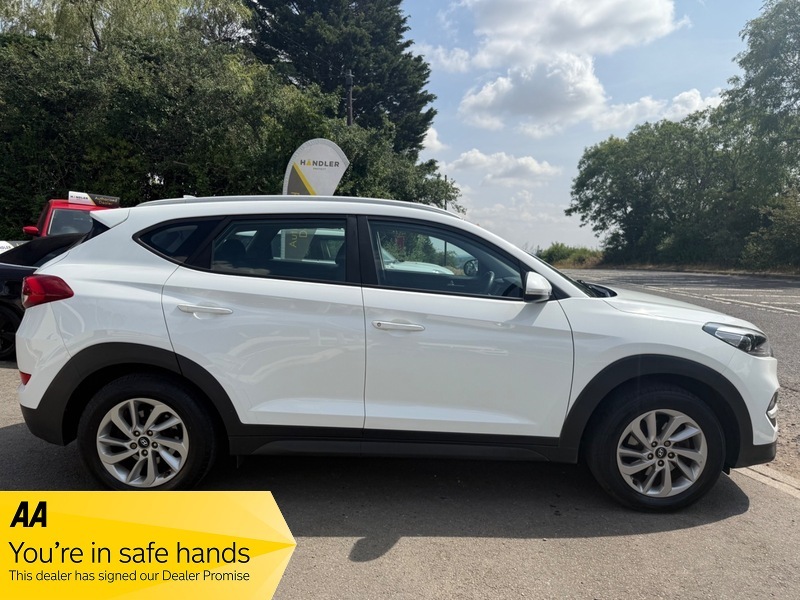 Hyundai Tucson Crdi Se Nav Blue White #4