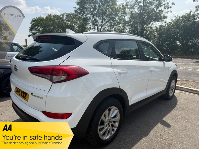 Hyundai Tucson Crdi Se Nav Blue White #5