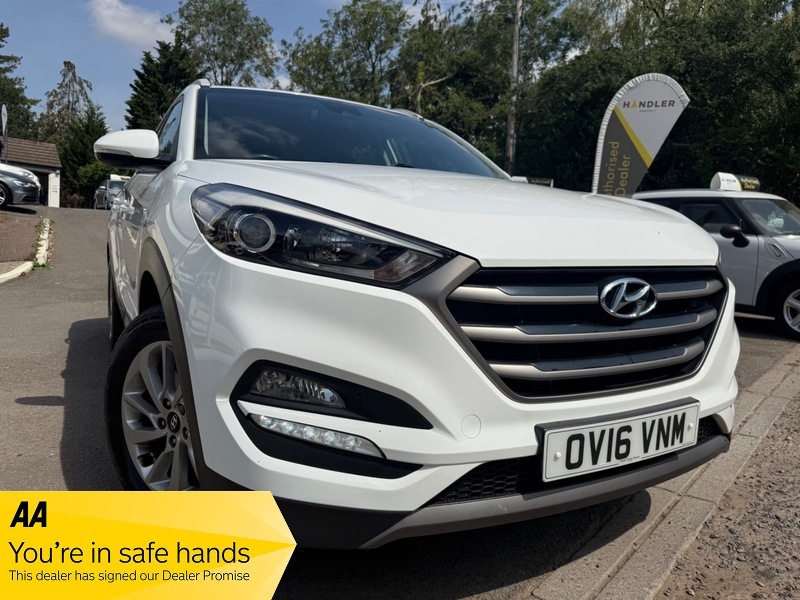Hyundai Tucson Crdi Se Nav Blue White #2