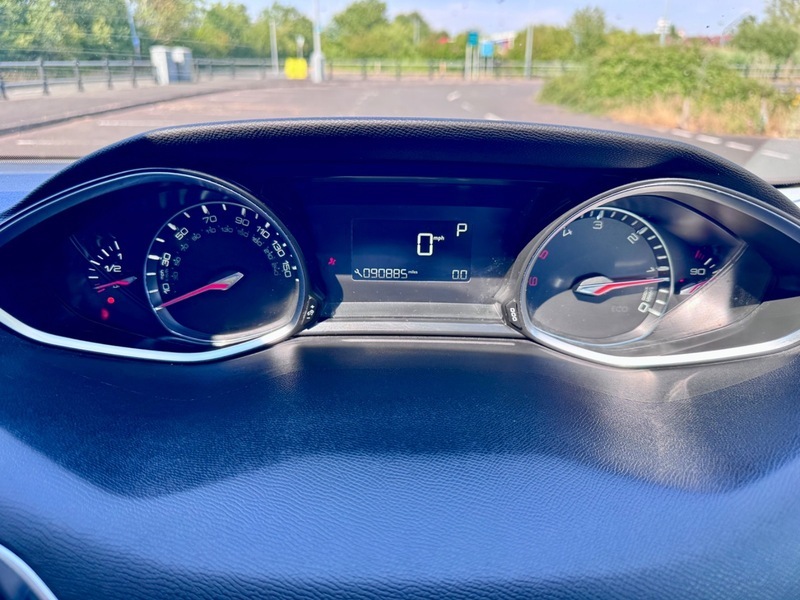 Peugeot 308 Estate 1.6 Bluehdi Gt Line Euro 6 Ss 2016 Blue #21