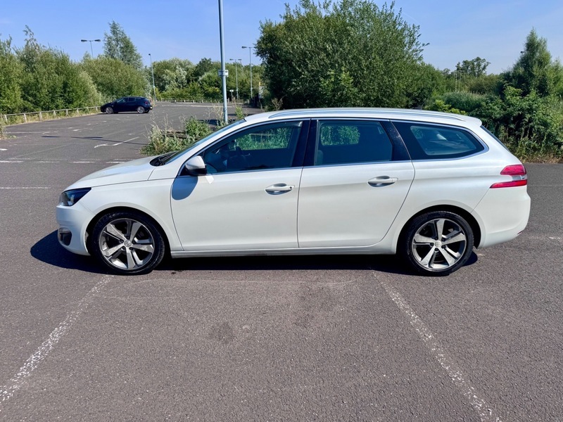 Peugeot 308 Estate 1.6 Bluehdi Gt Line Euro 6 Ss 2016 Blue #8
