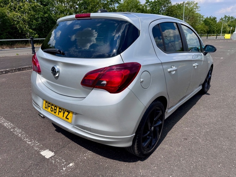 Vauxhall Corsa Sri Vx-line Nav Black Silver #4