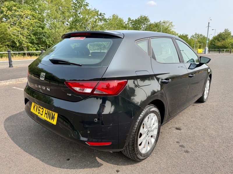 Seat Leon Tdi Se Black #4