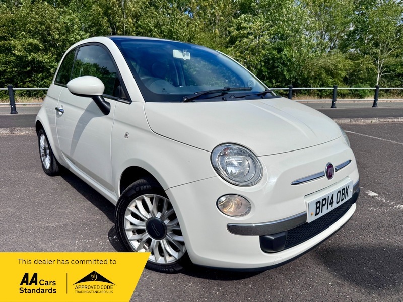 Fiat 500 Lounge White