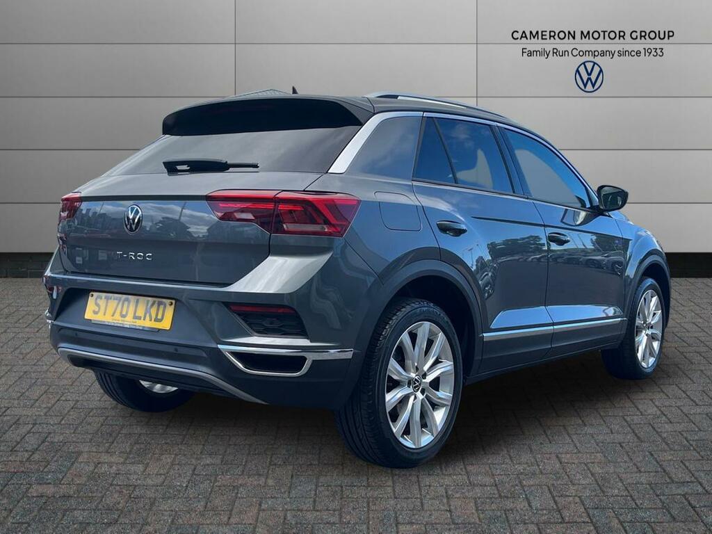 Volkswagen T-Roc 1.5 Tsi Evo Sel ST70LKD Grey #3