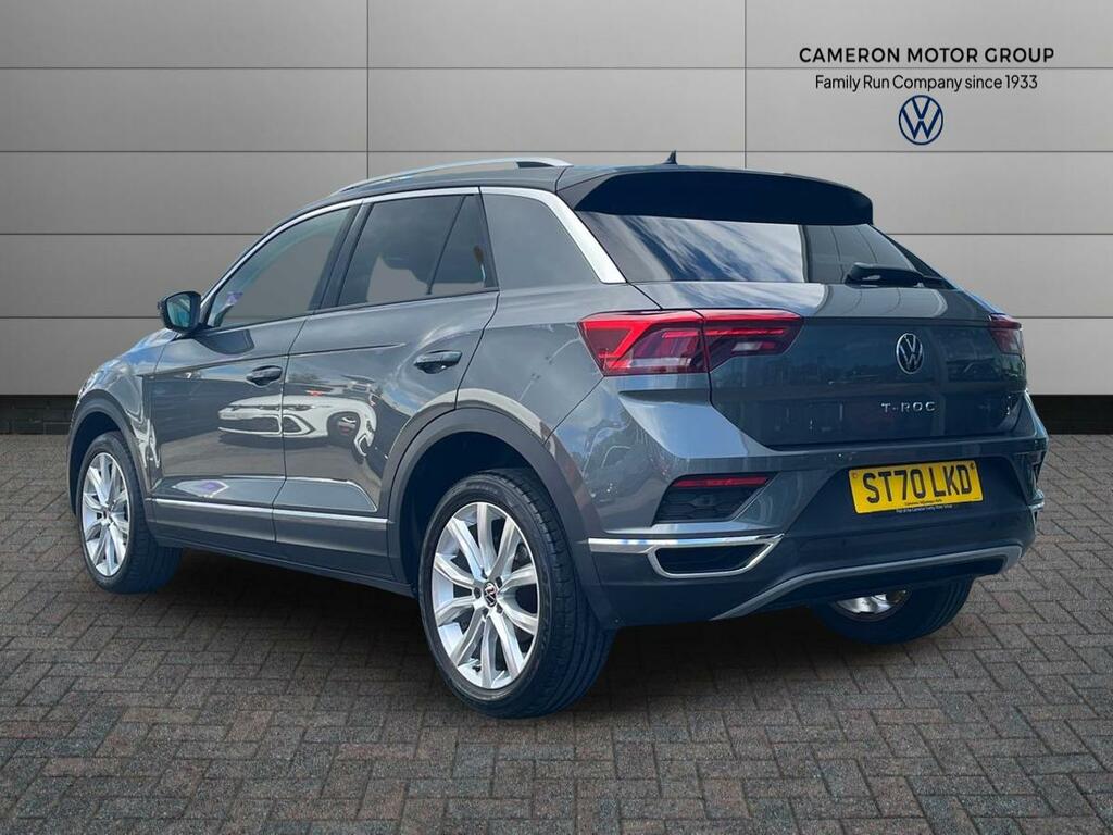 Volkswagen T-Roc 1.5 Tsi Evo Sel ST70LKD Grey #5