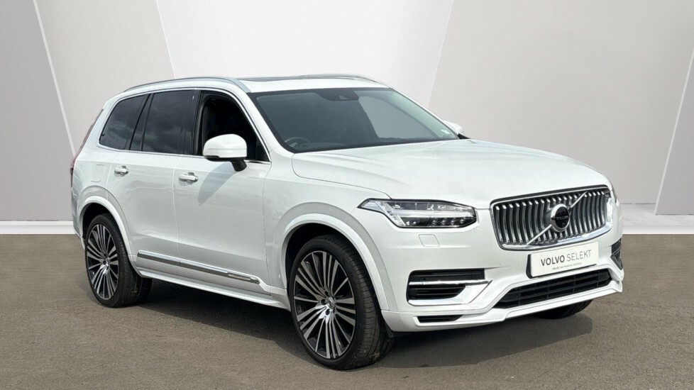 Volvo XC90 Recharge Inscription Pro, T8 Awd Plug-in Hybrid, 7 White