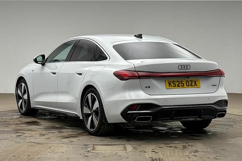 Audi A5 S Line E-hybrid Quattro 299 Ps S Tronic KS25OZX White #3