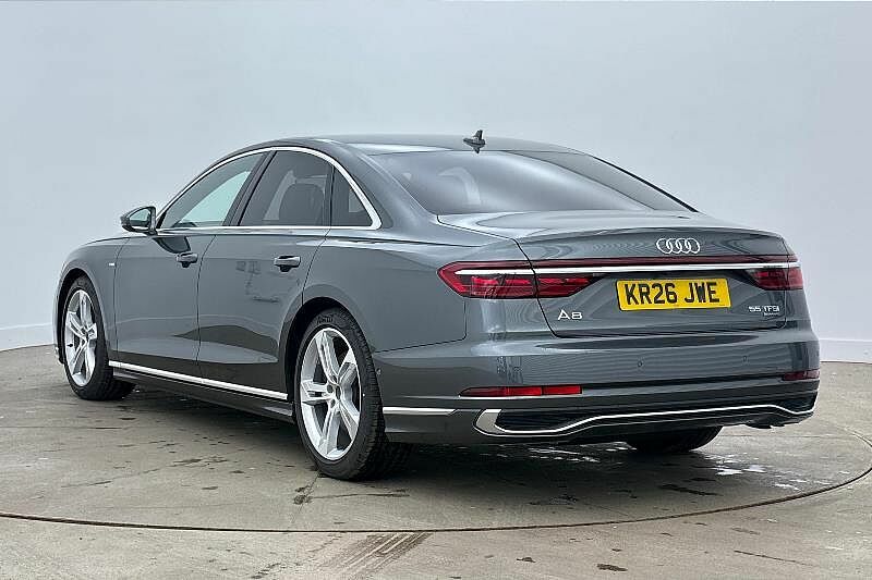 Audi A8 S Line 55 Tfsi Quattro 340 Ps Tiptronic Grey #3