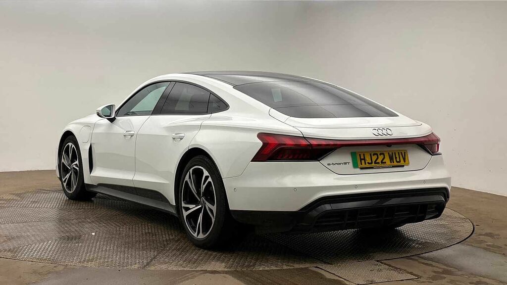 Audi E Tron GT Gt Quattro 350,00 Kw White #6