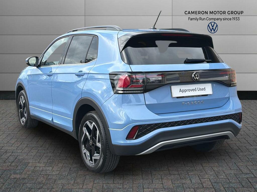 Volkswagen T-Cross 1.0 Tsi 115 R-line Dsg Blue #4
