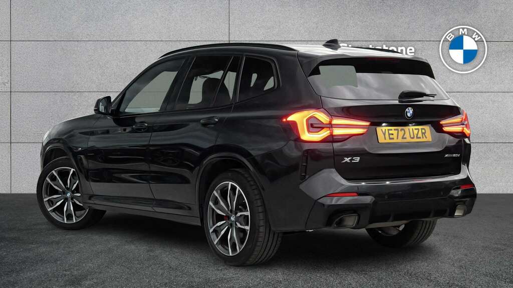 BMW X3 Xdrive20d Mht M Sport Step 2022 YE72UZR Black #2
