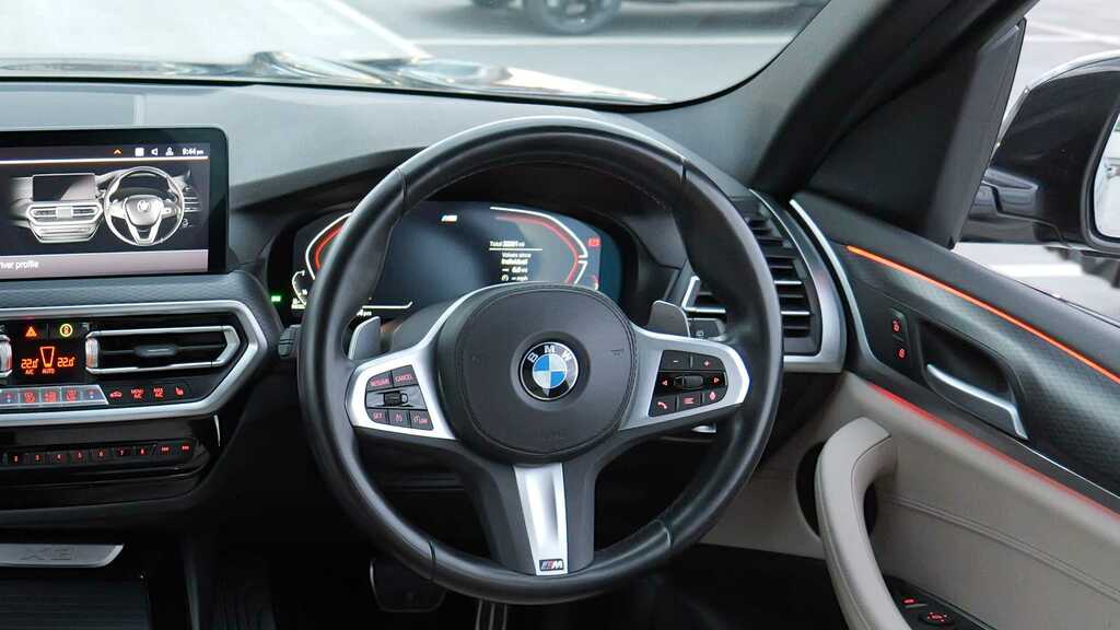 BMW X3 Xdrive20d Mht M Sport Step 2022 YE72UZR Black #5
