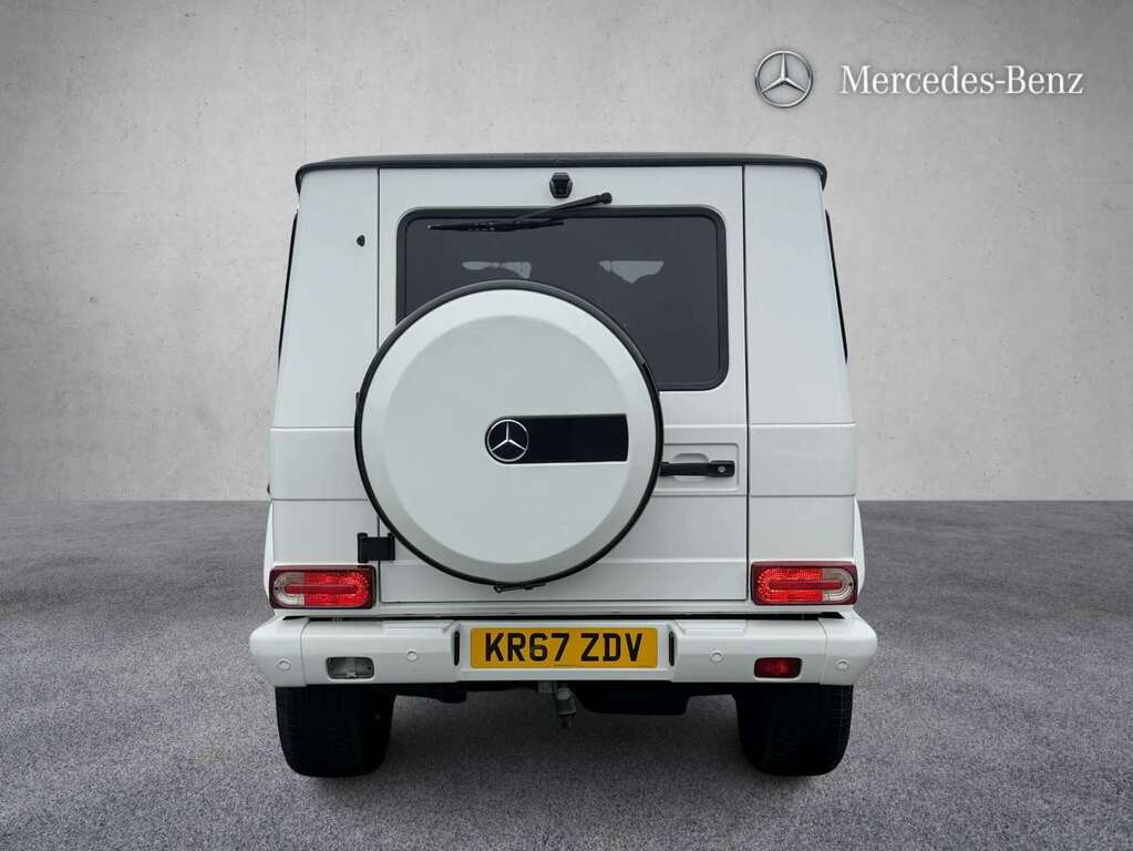 Mercedes-Benz G Class G350d Night Edition Tip 2017 KR67ZDV White #5