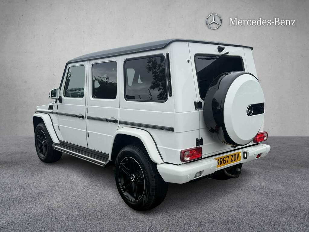 Mercedes-Benz G Class G350d Night Edition Tip 2017 KR67ZDV White #4