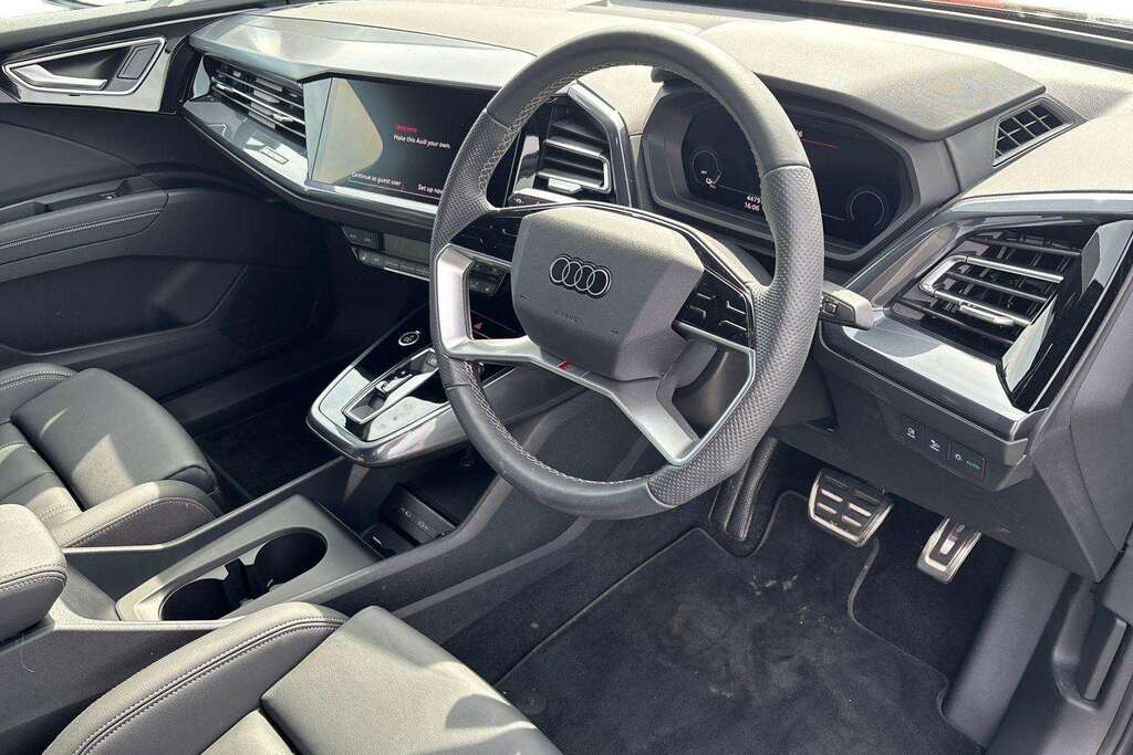 Audi Q4 E Tron 210Kw 45 Quattro 82Kwh S Line Leather 2 BV26EAO Black #6