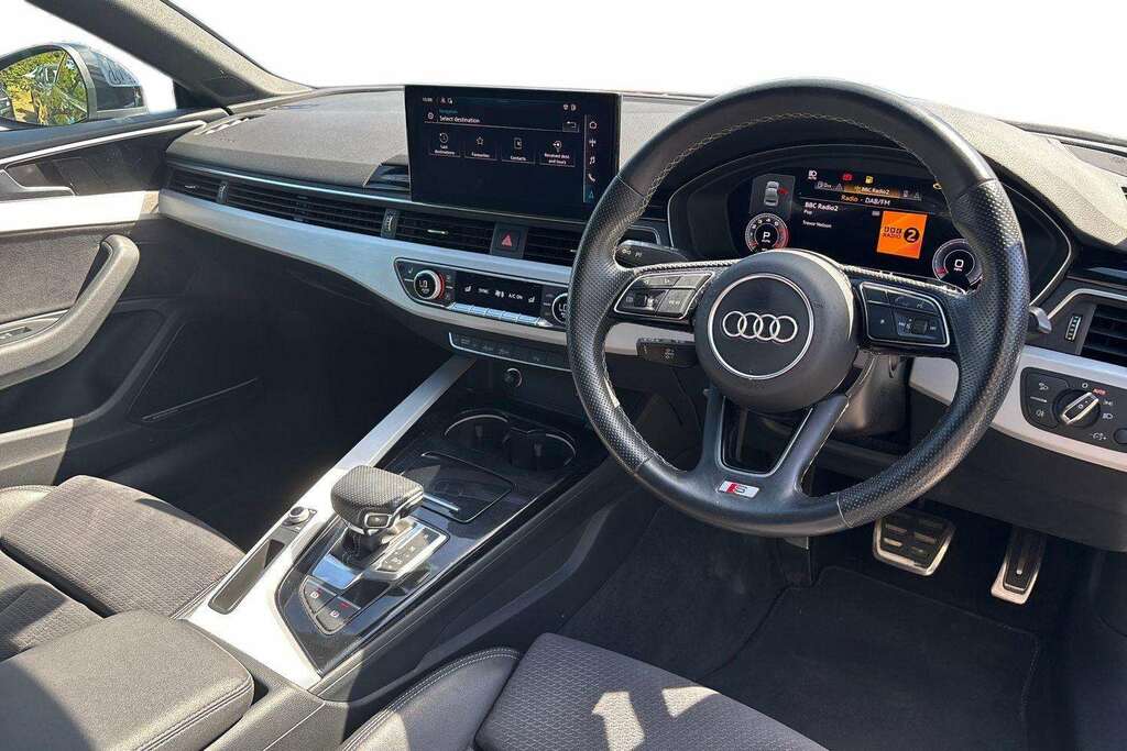 Audi A5 40 Tfsi 204 S Line S Tronic 2023 LR23YVX Black #2