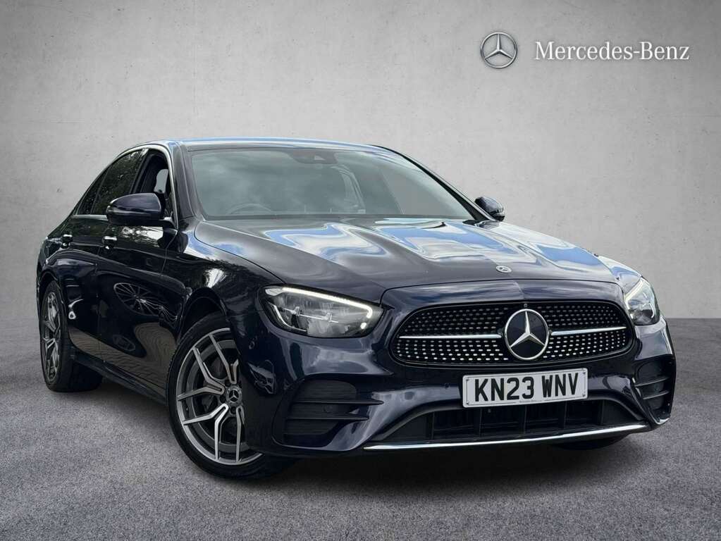 Mercedes-Benz E Class E220d 200 Amg Line Premium 9G-tronic 2023 Blue