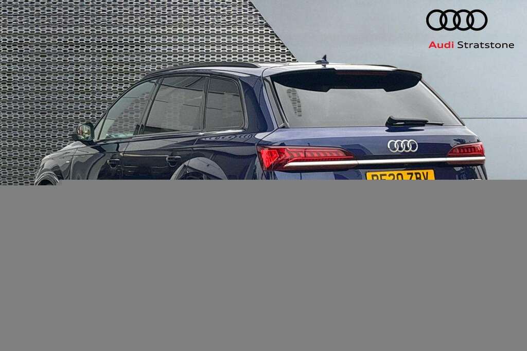 Audi Q7 50 Tdi Quattro Black Edition Tiptronic 2020 RE20ZBV Blue #3