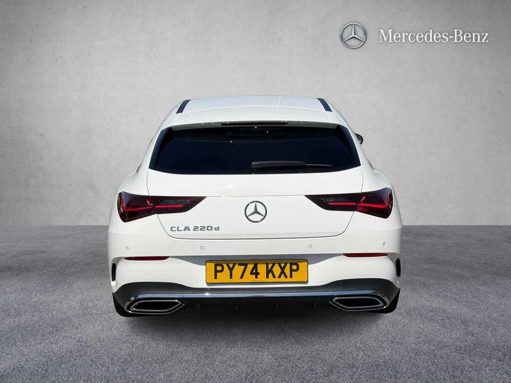 Mercedes-Benz CLA Class 220D Amg Line Executive Tip 2025 PY74KXP White #6