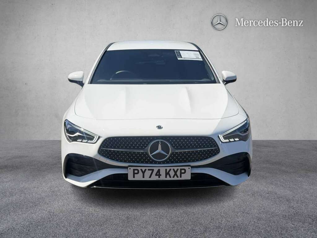 Mercedes-Benz CLA Class 220D Amg Line Executive Tip 2025 PY74KXP White #2