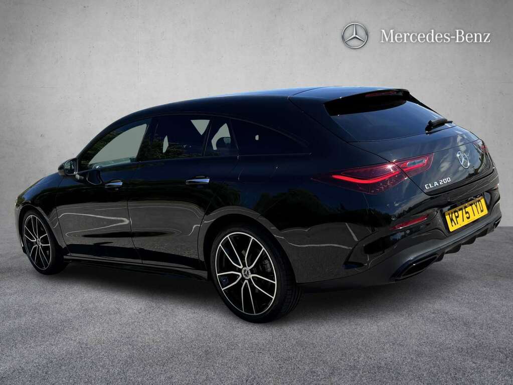 Mercedes-Benz CLA Class 200 Amg Line Premium Tip 2025 KP75TYD Black #2