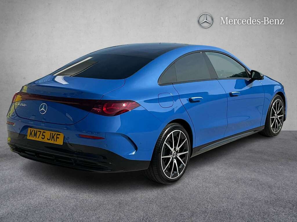 Mercedes-Benz CLA Class 250 200Kw Eq Amg Line Prem Ed 85Kwh 2025 KM75JKF Blue #4