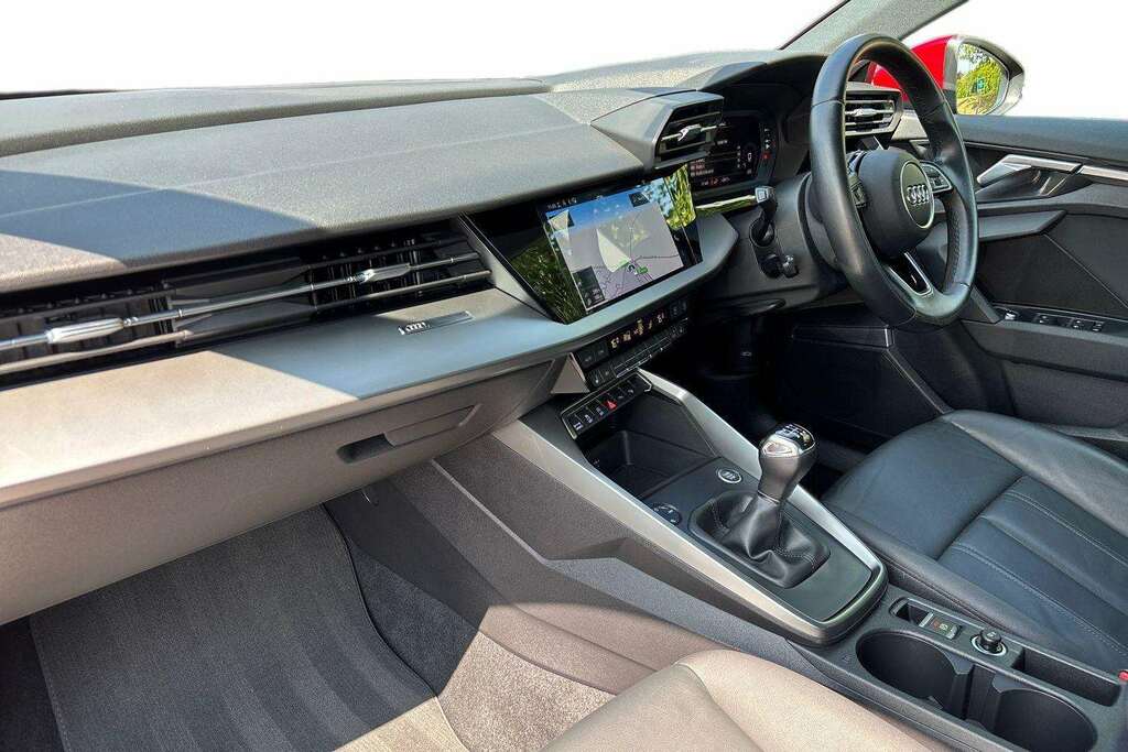 Audi A3 30 Tdi Sport 2021 DX21XMJ Red #2