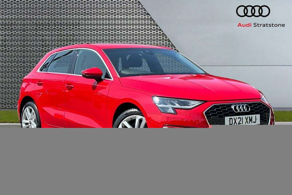 Audi A3 30 Tdi Sport 2021 DX21XMJ Red