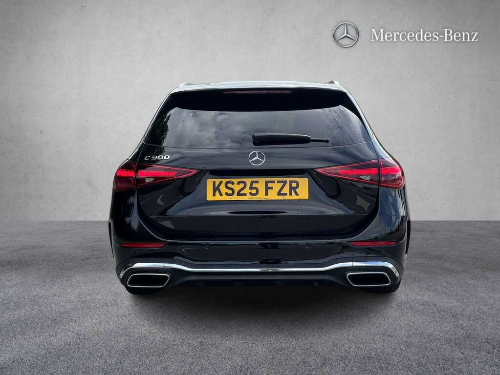 Mercedes-Benz C Class C300 Amg Line Premium Plus 9G-tronic 2025 KS25FZR Black #5