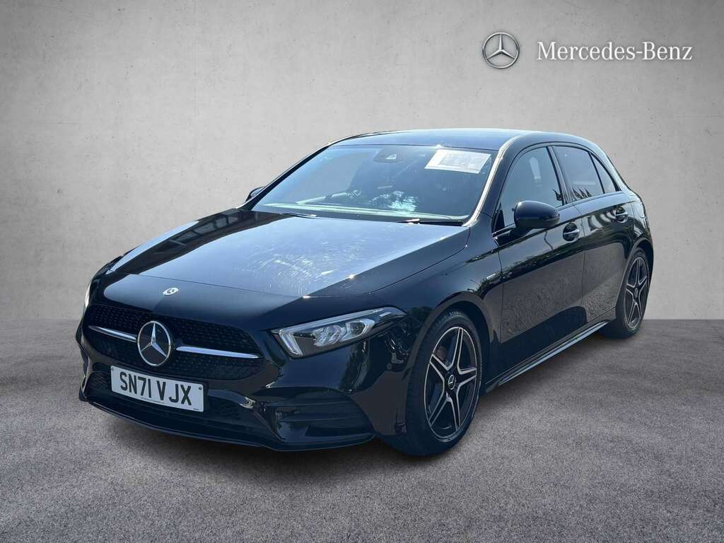 Mercedes-Benz A Class A200 Amg Line Executive Edition 2021 SN71VJX Black #3