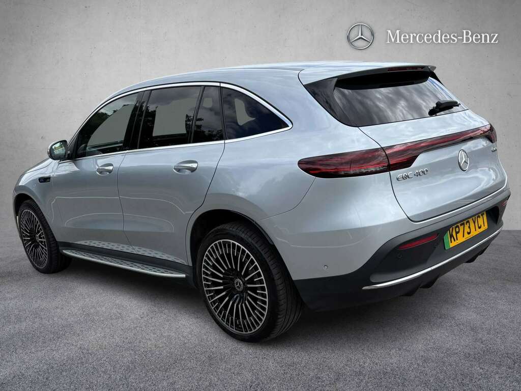Mercedes-Benz EQC 400 300Kw Amg Line Premium 80Kwh 2023 KP73YCT Silver #2