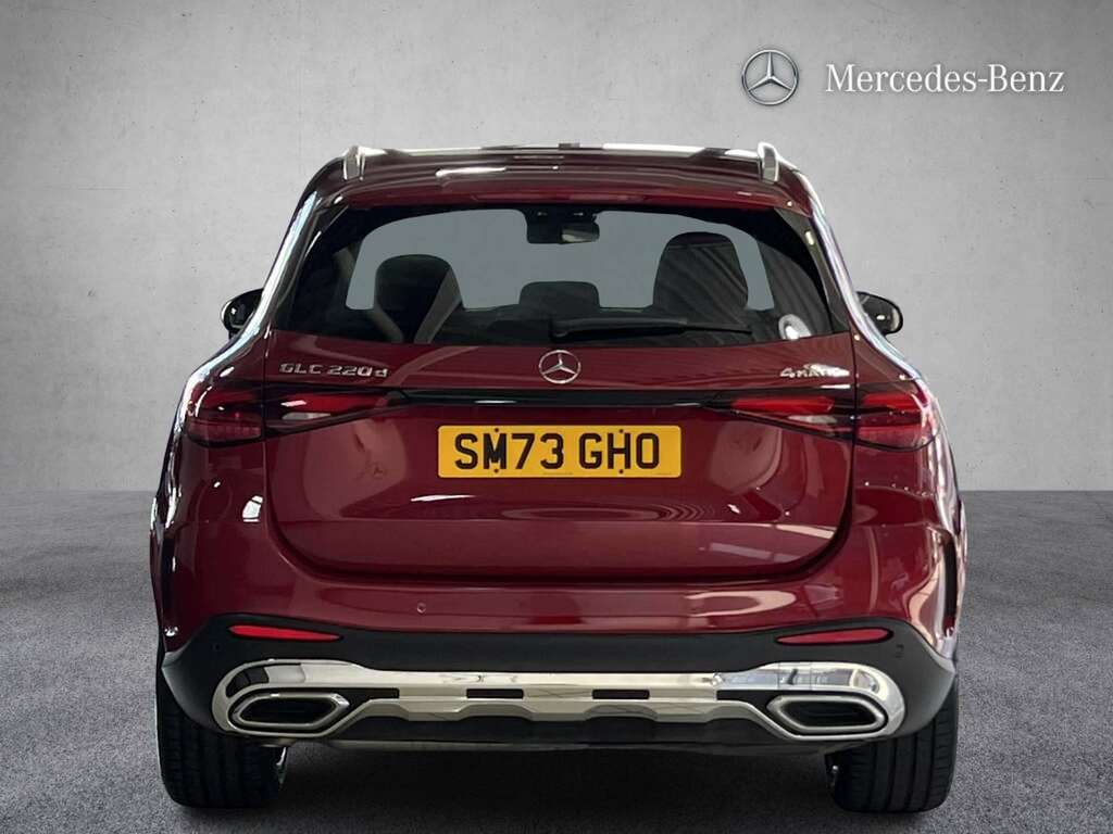 Mercedes-Benz GLC Class 220D 4Matic Amg Line Premium 9G-tronic 2023 SM73GHO Red #5