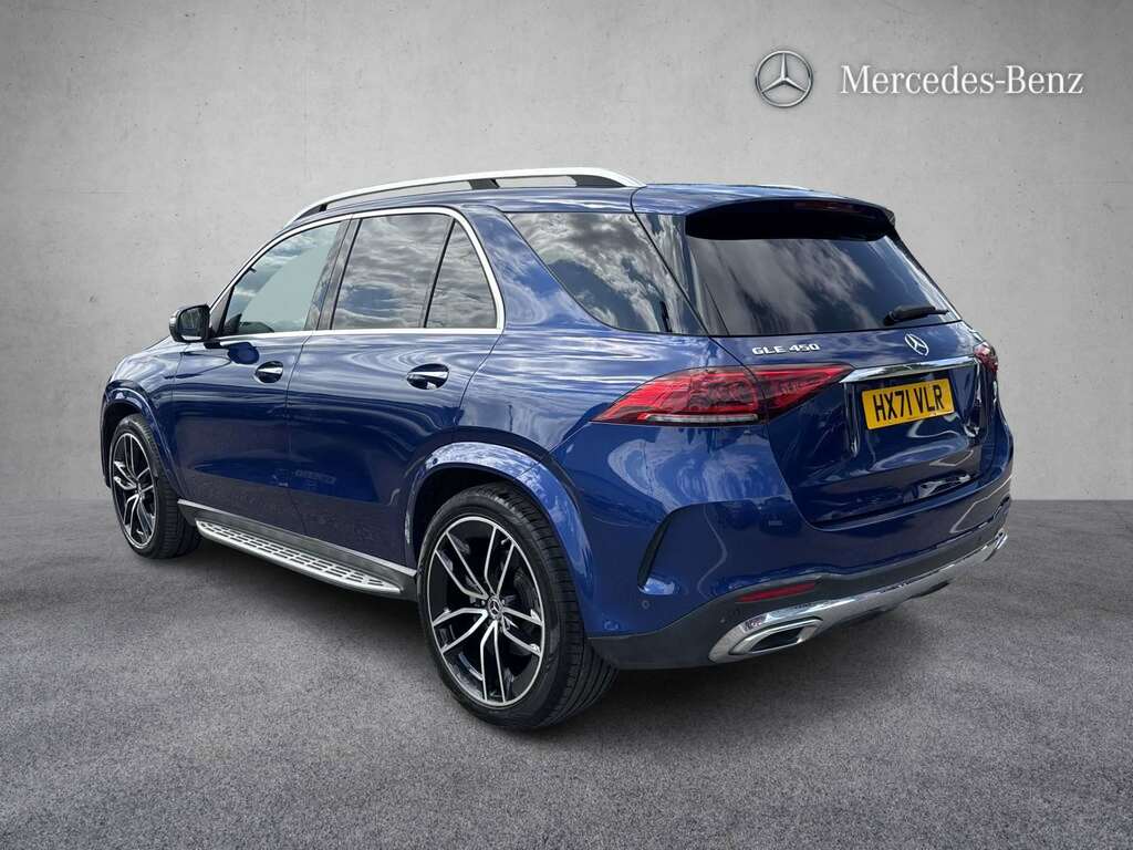 Mercedes-Benz GLE Class 450 4Matic Amg Line Prem 9G-tron 7 St 2021 Blue #2