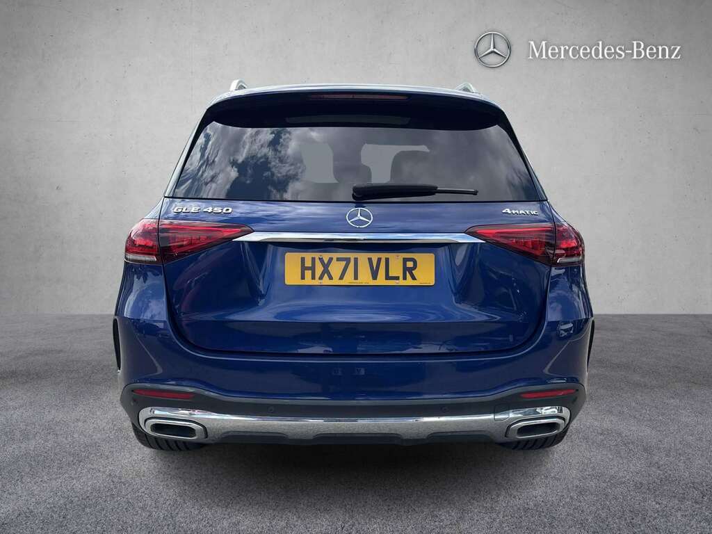Mercedes-Benz GLE Class 450 4Matic Amg Line Prem 9G-tron 7 St 2021 Blue #6