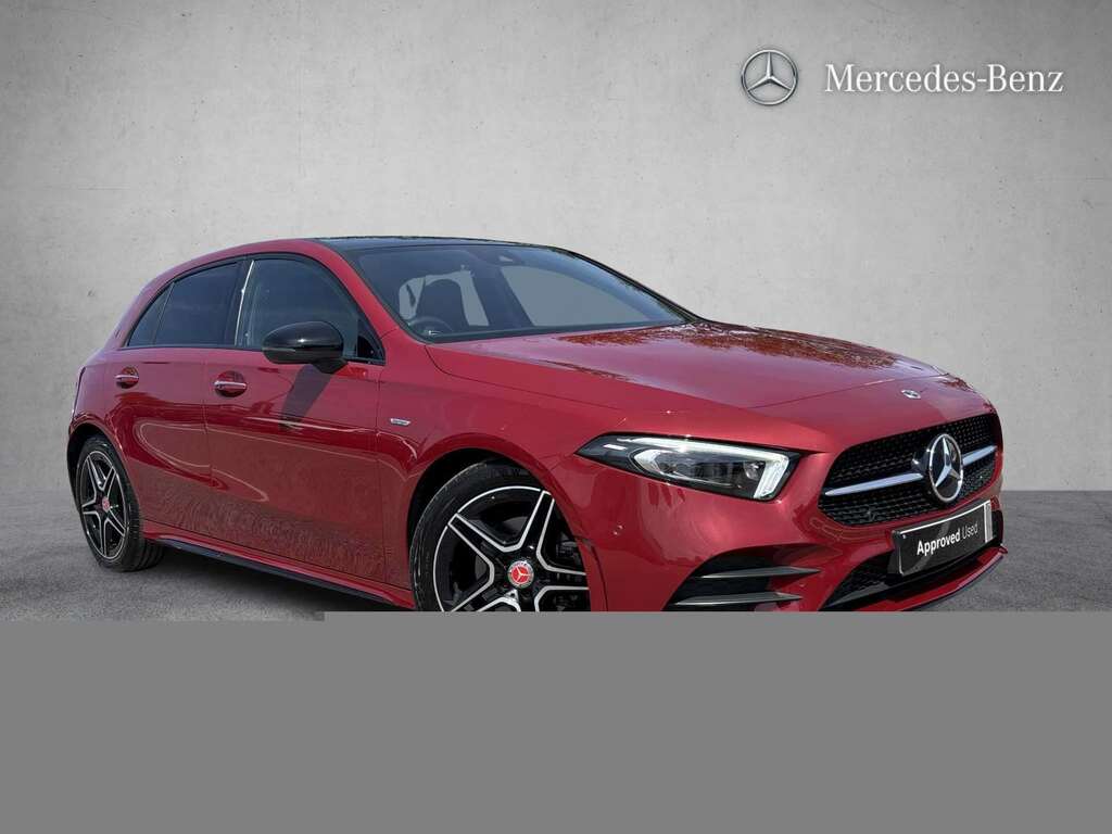 Mercedes-Benz A Class A200 Amg Line Premium Plus Edition 2021 Red