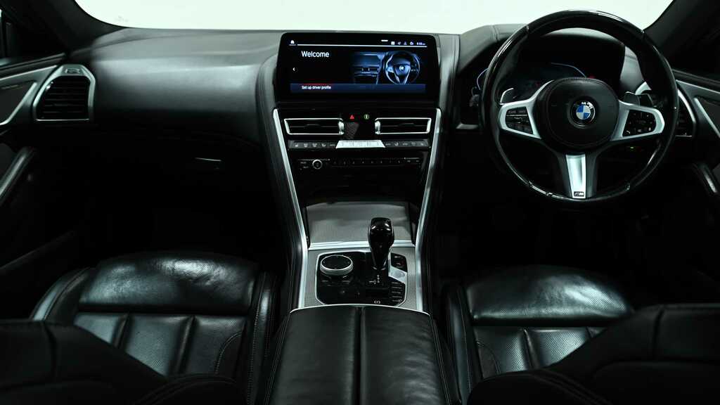 BMW 8 Series 840I M Sport 2022 Black #4