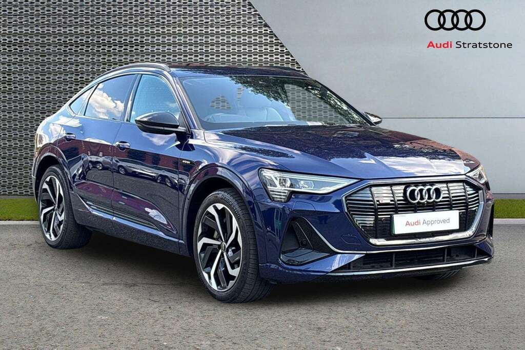 Audi E-tron 300Kw 55 Quattro 95Kwh Black Edition 2022 Blue