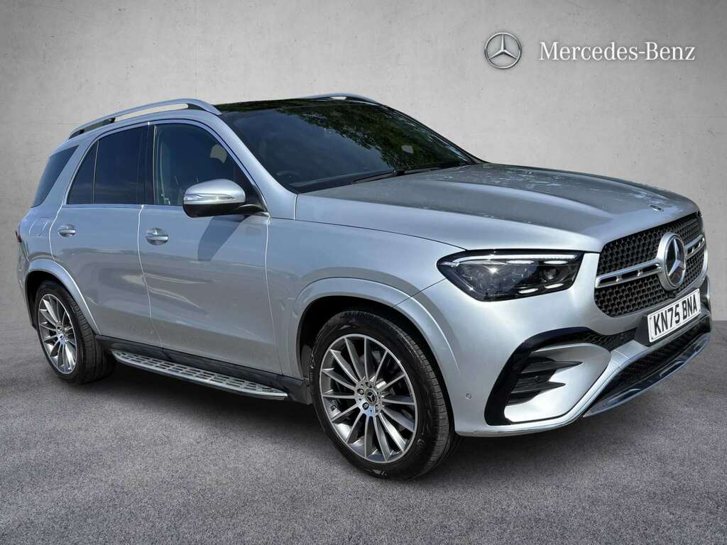Mercedes-Benz GLE Class 300D 4Matic Amg Line Prem 9G-tronic 7 St 202 Silver