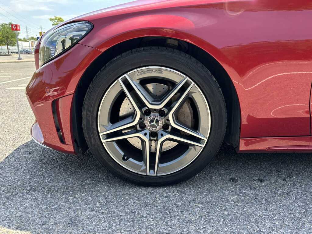 Mercedes-Benz C Class C300d Amg Line Edition Premium 9G-tronic 2019 KW69CPV Red #6