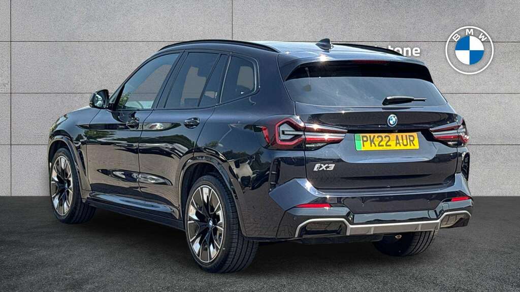BMW iX3 210Kw M Sport Pro 80Kwh 2022 PK22AUR Black #2