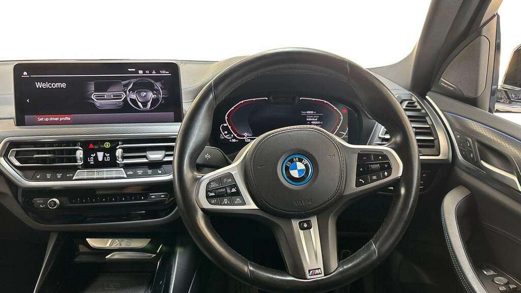 BMW iX3 210Kw M Sport Pro 80Kwh 2022 PK22AUR Black #6