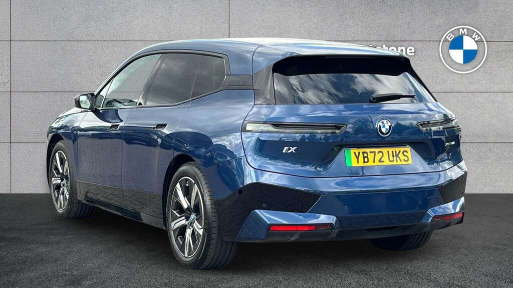 BMW iX 240Kw Xdrive40 M Sport Edition 76.6Kwh 20 YB72UKS Blue #2