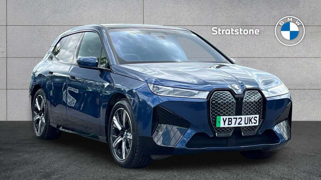 BMW iX 240Kw Xdrive40 M Sport Edition 76.6Kwh 20 Blue