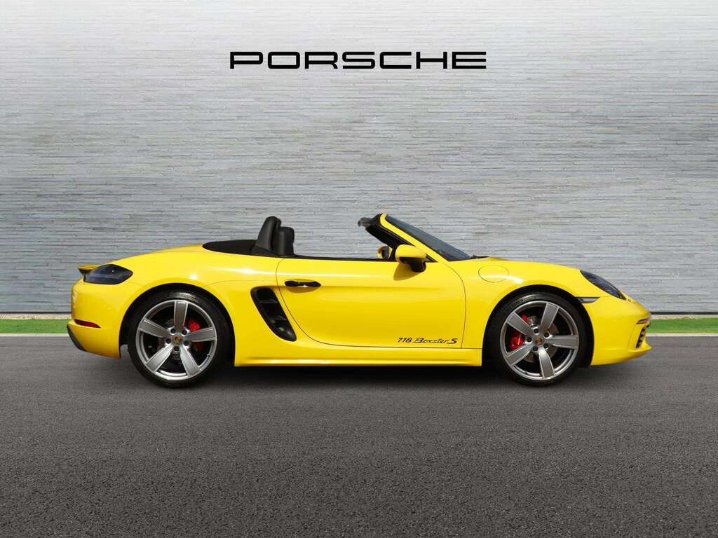 Porsche 718 Boxster 2.5T S Gpf Convertible Pdk Euro 6 Ss WF20OVU Yellow #3