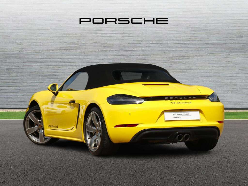 Porsche 718 Boxster 2.5T S Gpf Convertible Pdk Euro 6 Ss WF20OVU Yellow #2